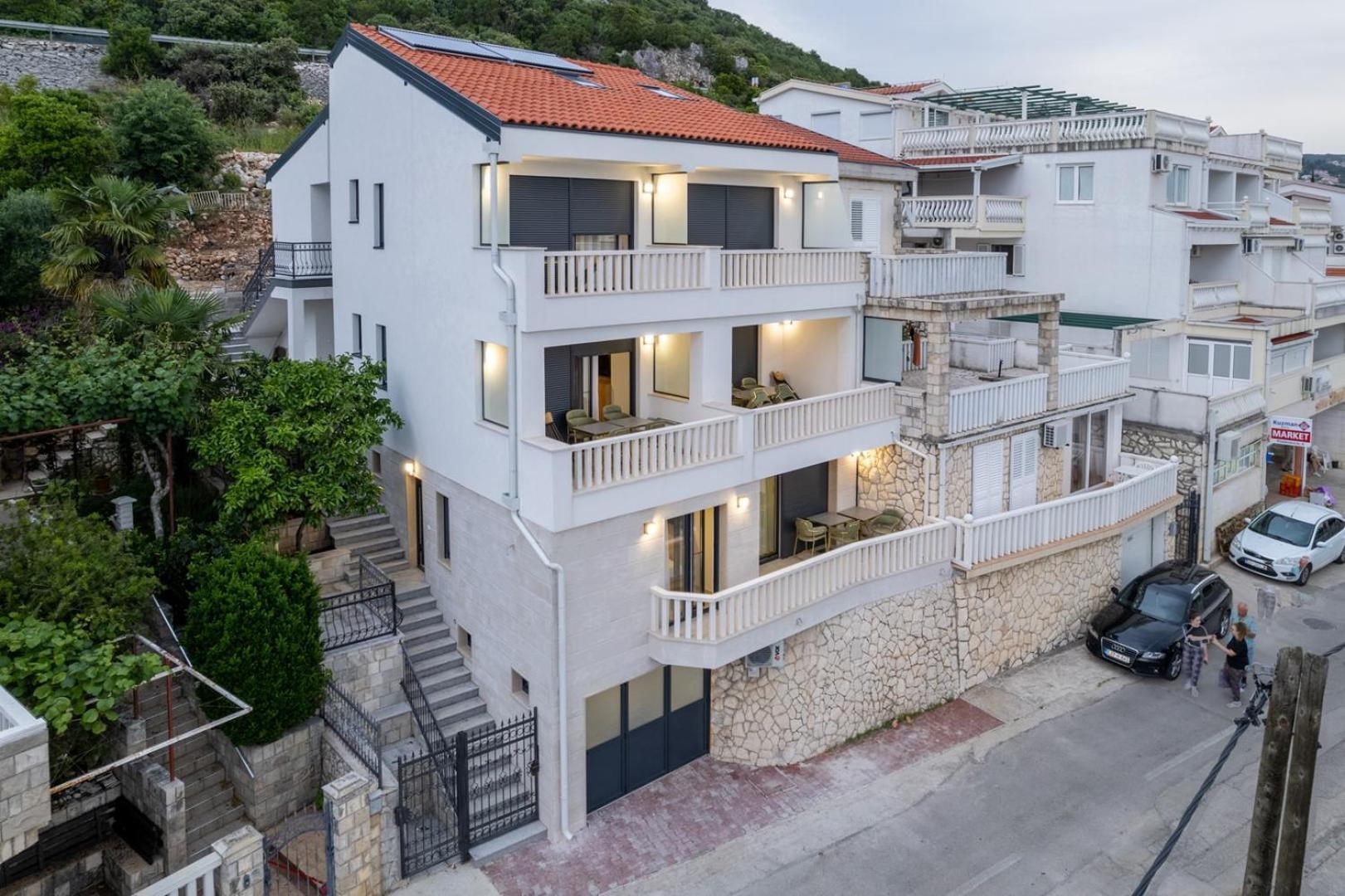 Villa Emina Sa Privatnom Plazom I Parkingom Neum Ngoại thất bức ảnh